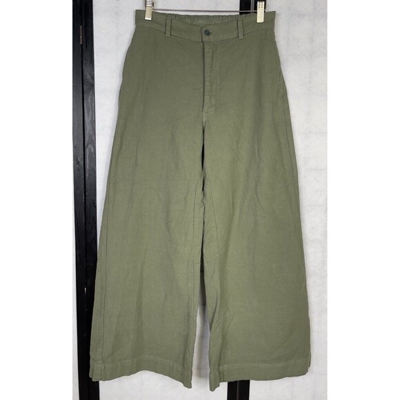 CP Shades Olive Wide Leg Pants - Picture 1 of 5